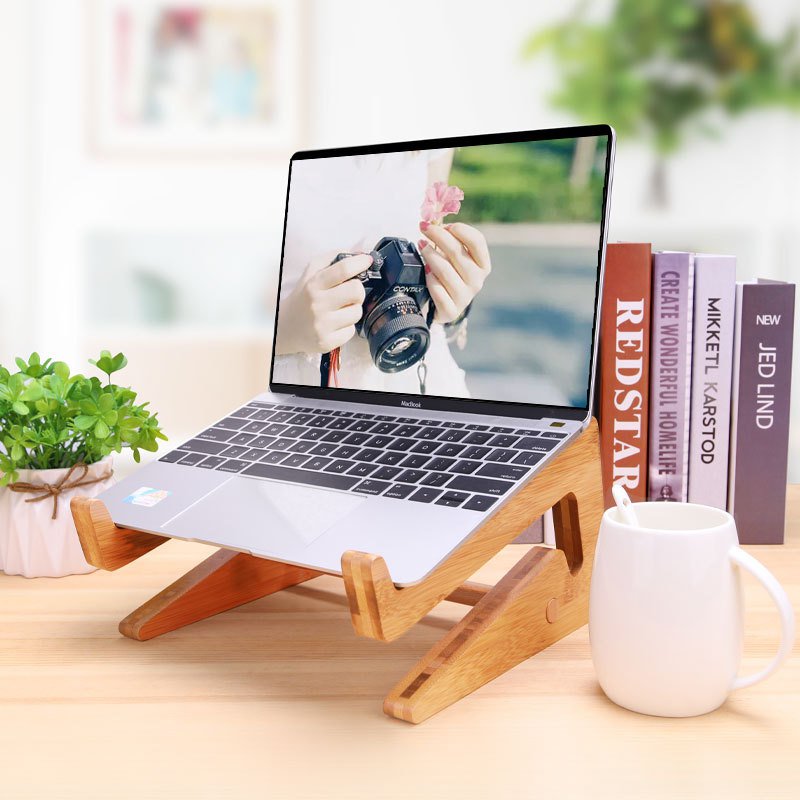 Bamboo Puzzle Laptop Stand