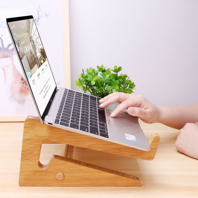 Bamboo Puzzle Laptop Stand