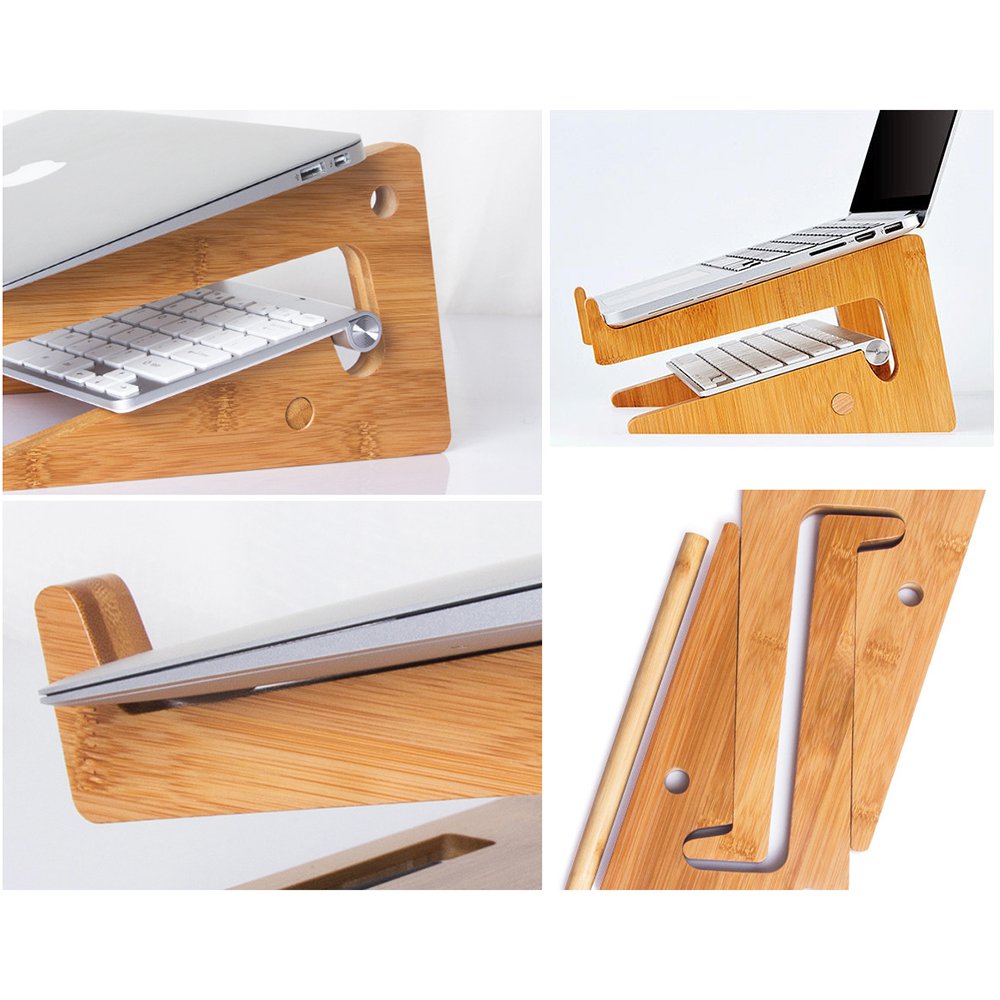 Bamboo Puzzle Laptop Stand